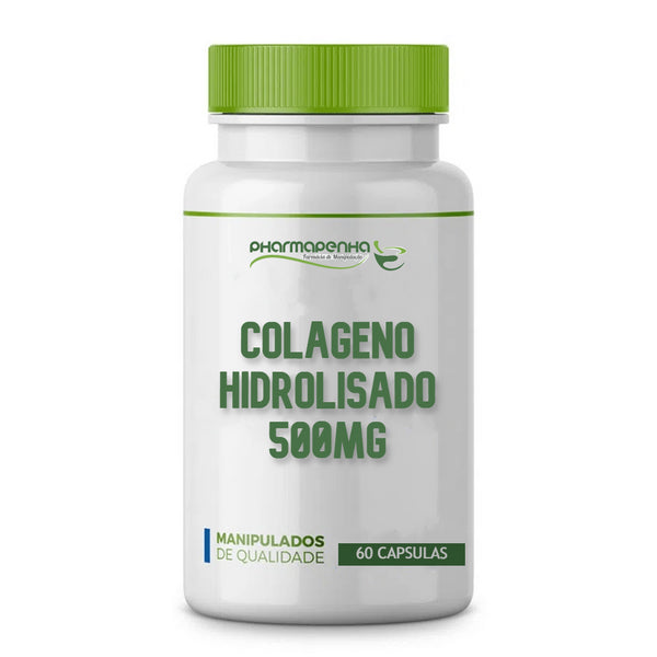 Colágeno Hidrolisado 500Mg 60 Cápsulas